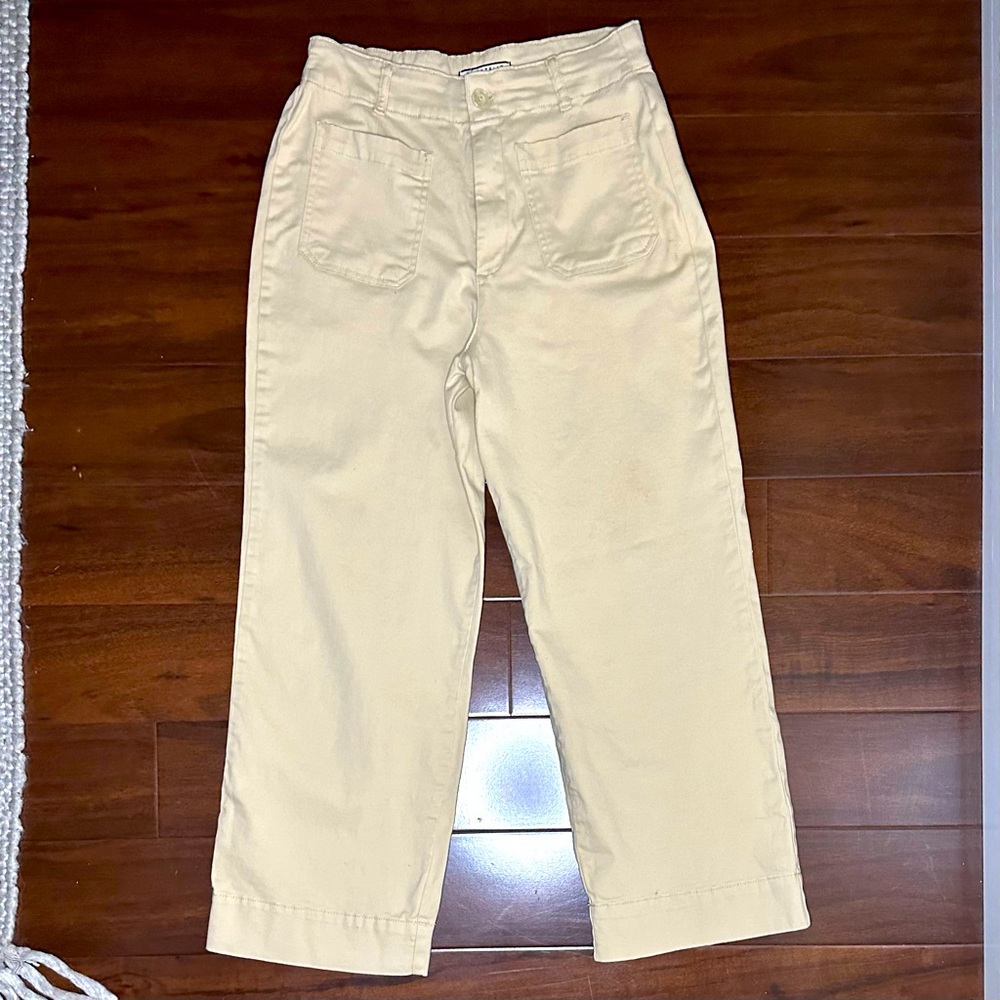 BAGATELLE Ivory pants, Size 8